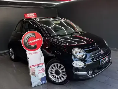 Usado Fiat 500 Lounge 69 CV (50 kW) 2015 Negro Berlina