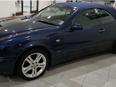 Usata Mercedes CLK200 Elegance 192 CV (141 kW) 1998 Blu/azzurro Cabrio