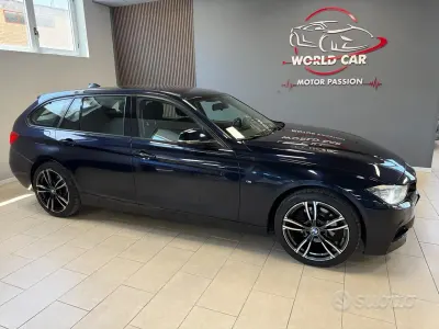 Usata BMW 320 M Sport 184 CV (135 kW) 2014 Blu Station wagon