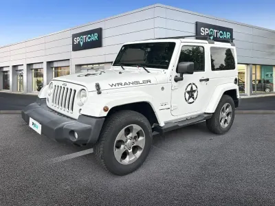 Usata Jeep Wrangler Sahara 200 CV (147 kW) 2018 Bianco SUV