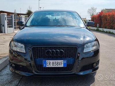 Usata Audi A3 Ambiente 90 CV (66 kW) 2012 Nero Utilitaria