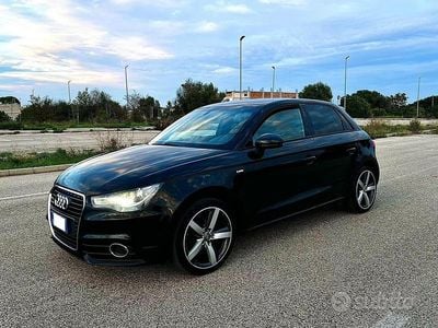 Usata Audi A1 Sportback S-Line 90 CV (66 kW) 2015 Nero Utilitaria