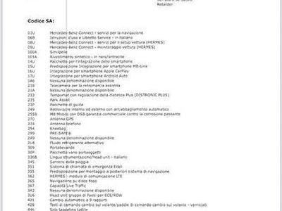 Usata Mercedes GLC300 Business 2021 Bianco SUV