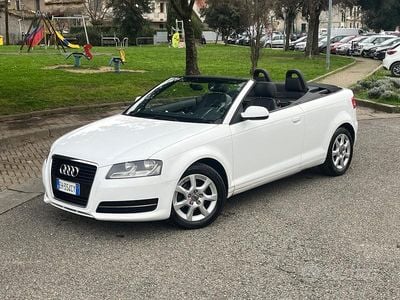 Usata Audi A3 Cabriolet Young 105 CV (77 kW) 2011 Bianco Cabrio