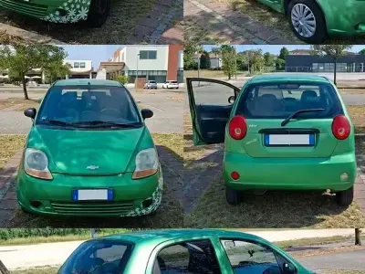 Usata Chevrolet Matiz 51 CV (37 kW) 2007 Verde Utilitaria