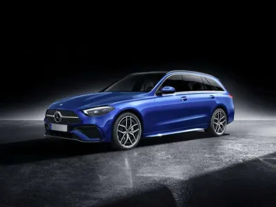 Begagnad Mercedes C220 Business 200 HK (147 kW) 2022 Blå Kombi