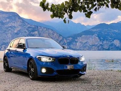 Usata BMW 120 M Performance 184 CV (135 kW) 2018 Blu Utilitaria