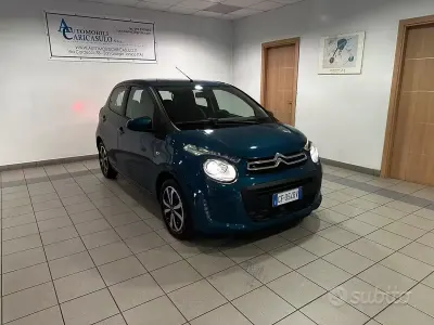 Usata Citroën C1 Feel 72 CV (52 kW) 2021 Blu metallizzato Utilitaria