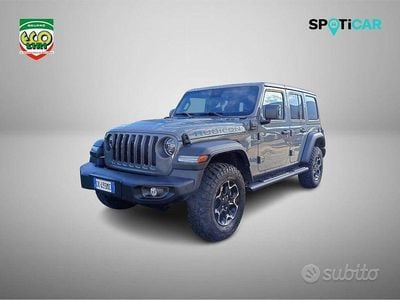 Usata Jeep Wrangler Unlimited Rubicon 272 CV (200 kW) 2022 Grigio SUV