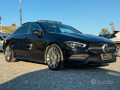 Usata Mercedes CLA200 Premium 150 CV (110 kW) 2020 Nero Berlina