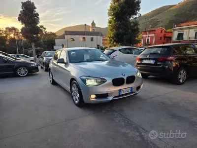 Usata BMW 118 Sport Line 143 CV (105 kW) 2013 Grigio Utilitaria