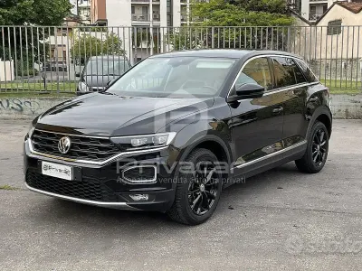 Usata VW T-Roc Advance 116 CV (85 kW) 2019 Nero SUV