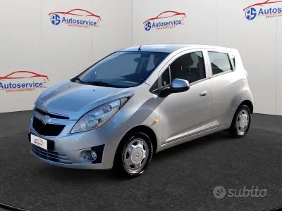 Usata Chevrolet Spark 68 CV (50 kW) 2012 Bianco Utilitaria