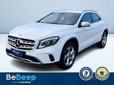 Usata Mercedes GLA180 109 CV (80 kW) 2018 Bianco pastello SUV