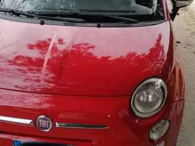 Usata Fiat 500 2008 Rosso Utilitaria