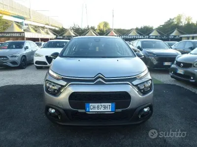 Usata Citroën C3 Shine 102 CV (75 kW) 2021 Grigio Utilitaria