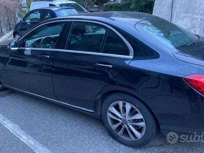 Usata Mercedes C220 194 CV (142 kW) 2019 Nero Berlina