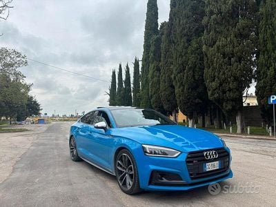 Begagnad Audi A5 S-line plus 2020 Blå Sportkupé