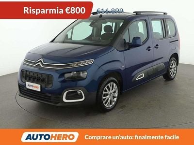 Usata Citroën Berlingo Feel 131 CV (96 kW) 2019 Blu Monovolume
