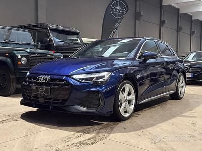 Usata Audi A3 S-Line 150 CV (110 kW) 2024 Blu metallizzato Berlina