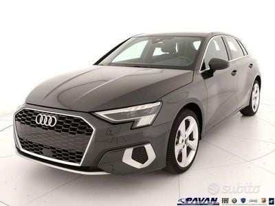 Usata Audi A3 e-tron Advanced 150 CV (110 kW) 2023 Grigio Utilitaria