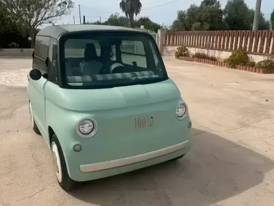 Novo Fiat Topolino 5 kW (8 HP) 2026 Verde Citadino