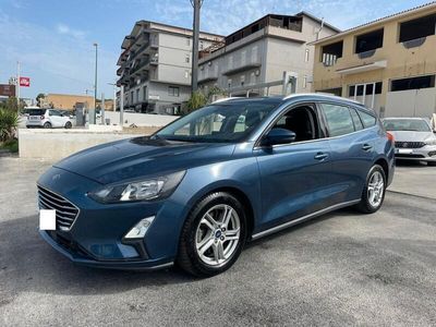Usata Ford Focus ST-Line 120 CV (88 kW) 2020 Blu Station wagon