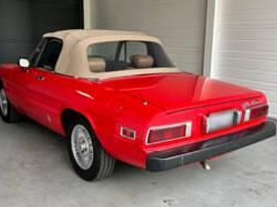 Usata Alfa Romeo Spider 102 CV (75 kW) 1978 Rosso Cabrio