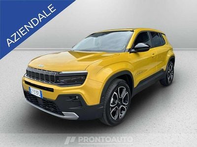 Usata Jeep Avenger Summit 101 CV (74 kW) 2025 Giallo SUV