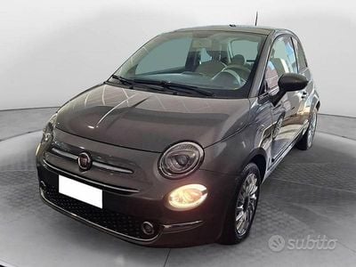 Usata Fiat 500 Lounge 69 CV (50 kW) 2017 Grigio scuro mica Berlina
