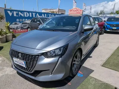 Usata Peugeot 208 Allure 101 CV (74 kW) 2020 Grigio Utilitaria