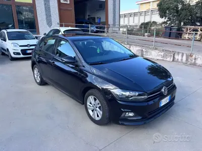 Usata VW Polo Highline 95 CV (69 kW) 2019 Nero Utilitaria