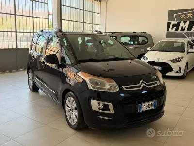 Usata Citroën C3 Picasso Exclusive 99 CV (72 kW) 2015 Nero Monovolume