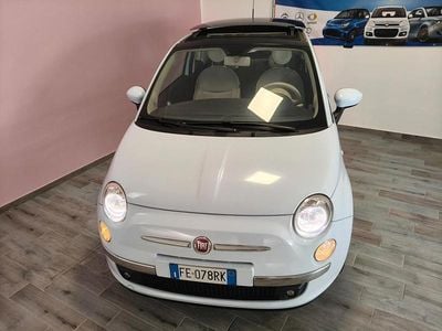 Usata Fiat 500 Lounge 75 CV (55 kW) 2010 Blu Berlina