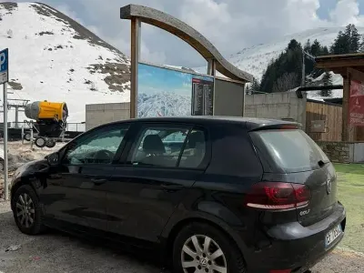 Usata VW Golf VI 140 CV (102 kW) 2011 Nero Utilitaria