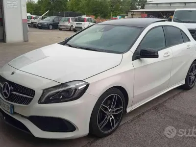 Gebraucht Mercedes A180 Premium 109 PS (80 kW) 2018 Weiß Limousine