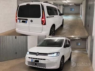 Usata VW Caddy 122 CV (89 kW) 2021 Bianco Monovolume