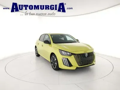 Nuova Peugeot 208 Allure Turbo 100 CV (73 kW) 2026 Giallo Utilitaria