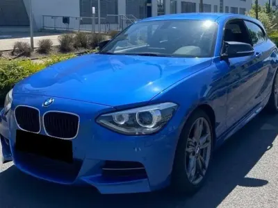 Usata BMW M135 320 CV (235 kW) 2014 Blu/azzurro Utilitaria