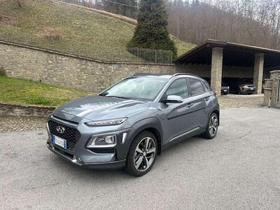 Usata Hyundai Kona Premium 136 CV (100 kW) 2019 Grigio SUV