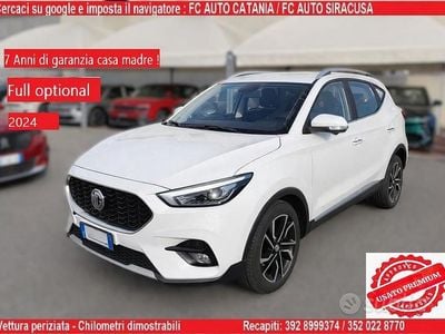 Usata MG ZS Luxury 106 CV (77 kW) 2023 Bianco SUV