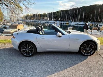 Usata Mazda MX5 184 CV (135 kW) 2019 Bianco Cabrio