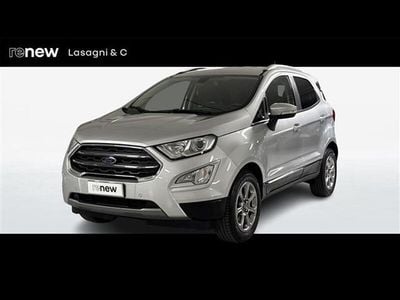 Usata Ford Ecosport Titanium S 125 CV (91 kW) 2018 Grigio chiaro SUV