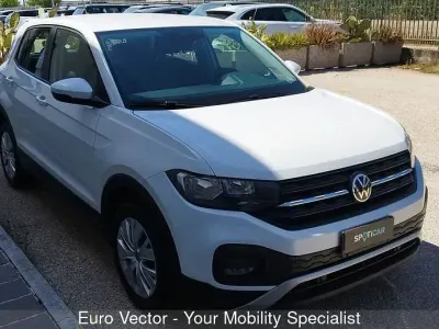 Usata VW T-Cross Advance 95 CV (69 kW) 2020 Bianco SUV