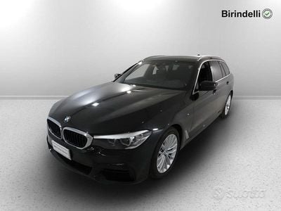 Usata BMW 525 M Sport 231 CV (169 kW) 2019 Black sapphire metallizzato Station wagon