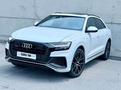 Usata Audi Q8 Exclusive 286 CV (210 kW) 2019 Bianco SUV
