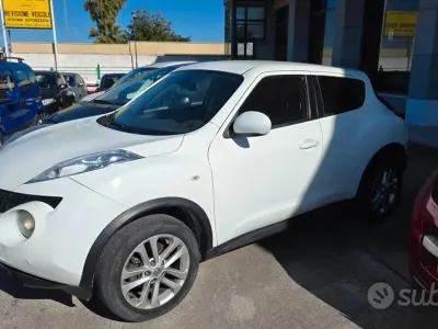 Usata Nissan Juke Visia 110 CV (80 kW) 2010 Bianco SUV