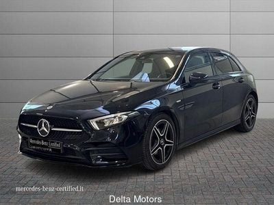 Usata Mercedes A200 Premium 150 CV (110 kW) 2021 Nero Utilitaria