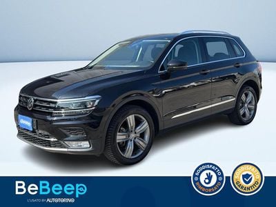 Usata VW Tiguan Executive 190 CV (139 kW) 2016 Nero pastello SUV