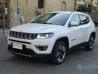 Usata Jeep Compass Limited 140 CV (102 kW) 2018 Bianco SUV